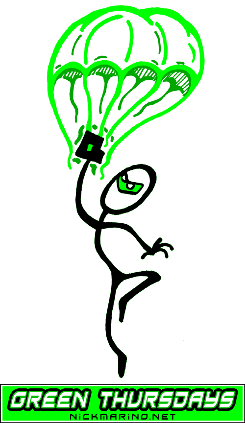 Green Thursdays - Parachute Lantern
