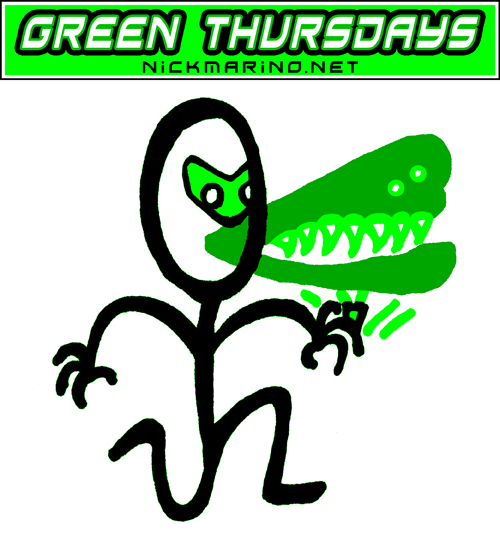 Green Thursdays - Sharp Teeth Lantern