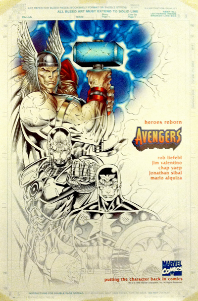 Heroes Reborn Avengers Rob Liefeld